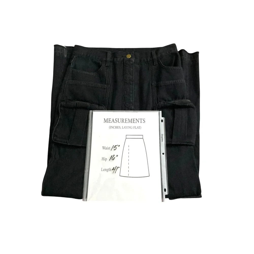 Unbranded black denim